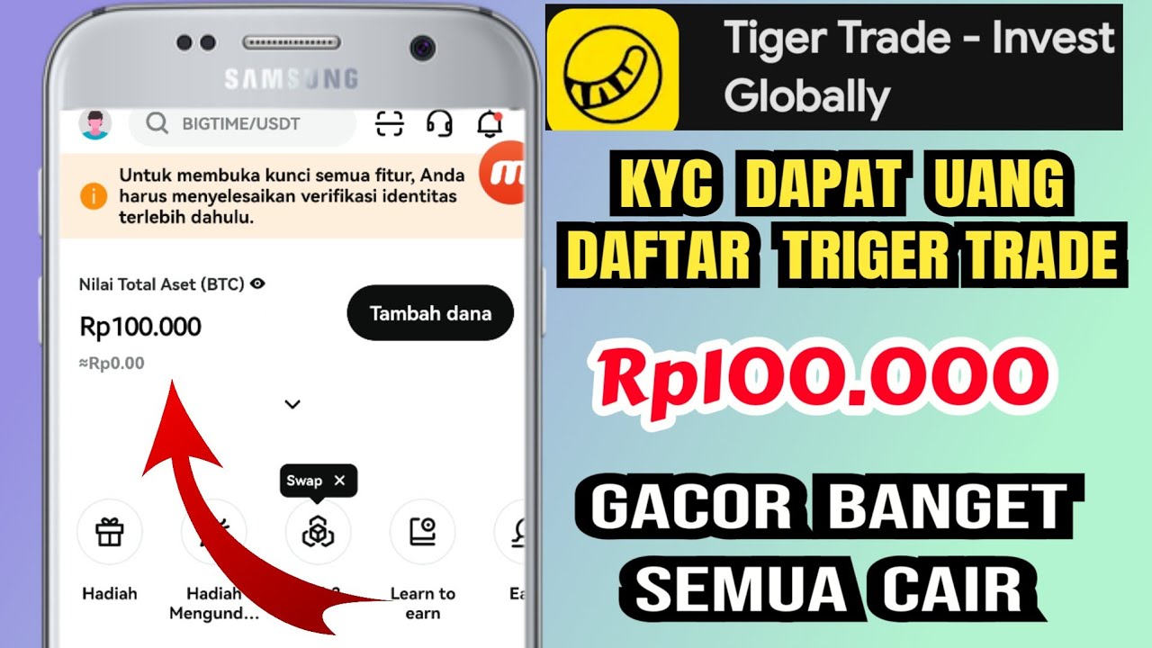 Cara Menghasilkan Uang di Tiger Trade Apk Langsung Cair!