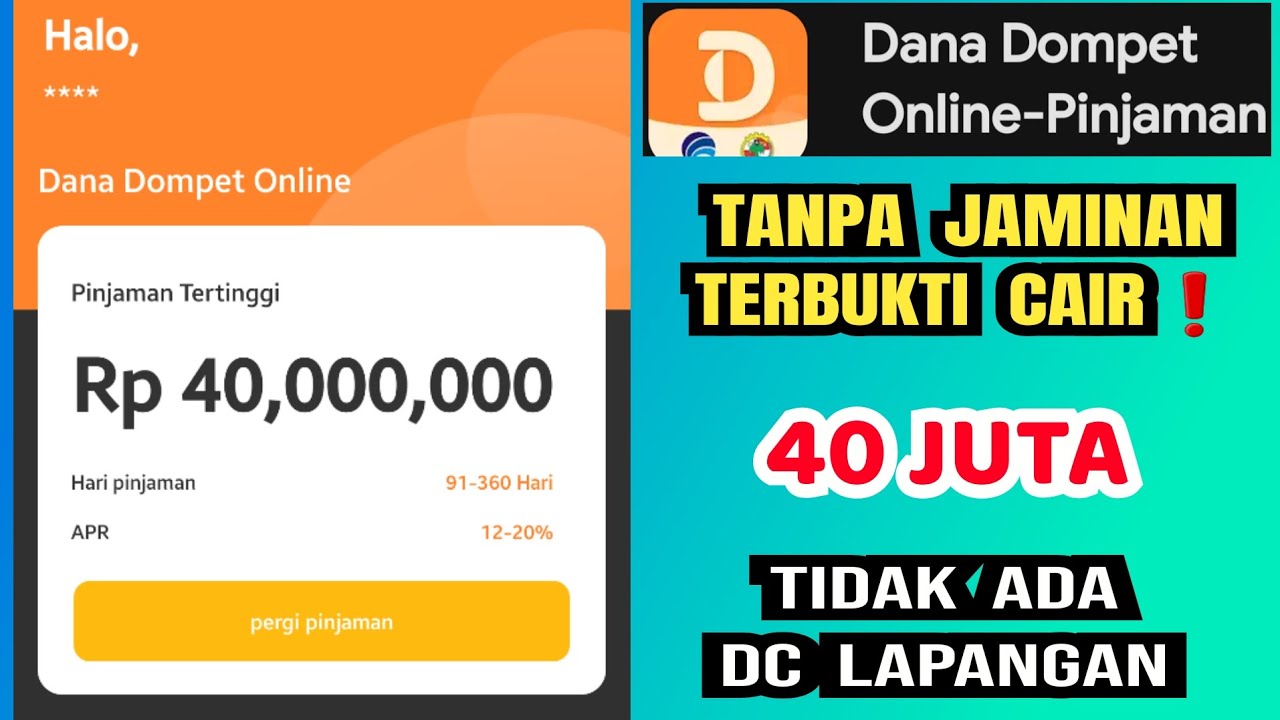 Review Cara Pinjam Uang di Dana Dompet Langsung Cair