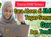 Cara Absen Kehadiran di EMIS untuk Guru dan Pegawai Madrasah