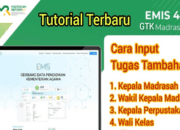 Cara Input Tugas Tambahan Kepala Madrasah di Emis 4.0 Terbaru