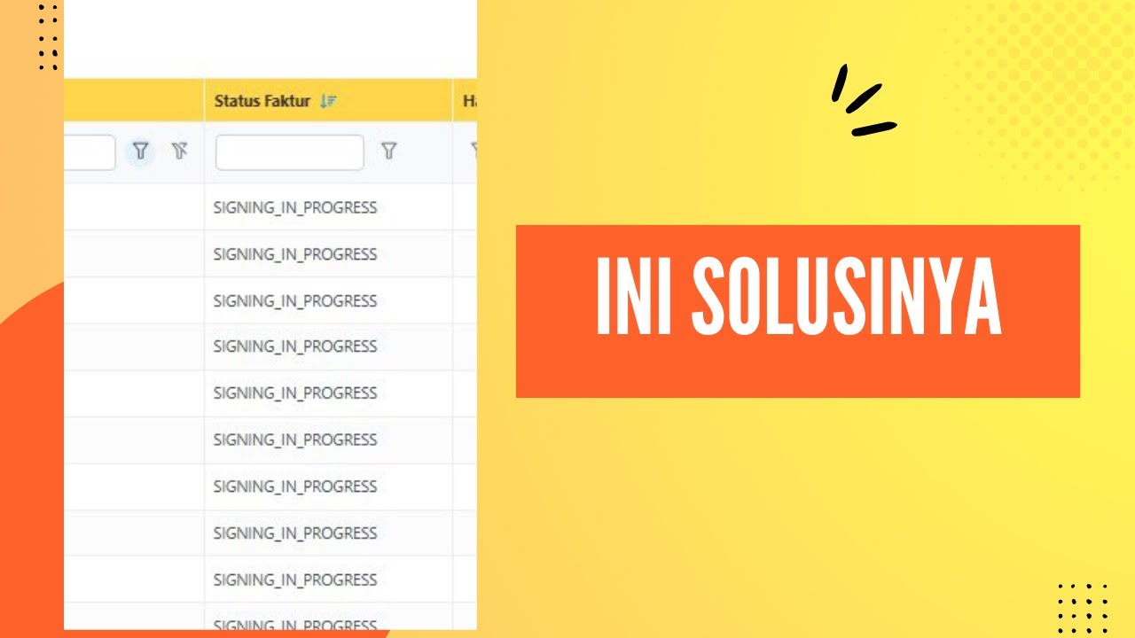 Signing in Progress di Coretax