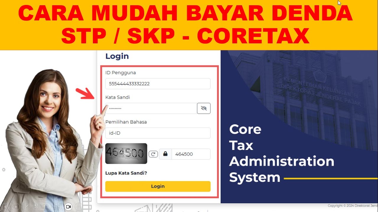Cara Lihat Tunggakan dan Bayar STP SKP di Coretax