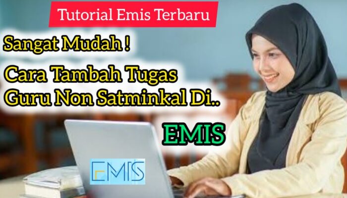 Cara Tambah Madrasah Non Satminkal di Emis, Bagi Guru yang Mengajar Lebih dari Satu Madrasah