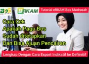 Cara Cek Pagu Dana BOS Madrasah dan Proses Ajuan Pencairan