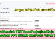 6 Cara Merubah TMT Guru/Perjanjian Kerja SK Awal untuk Memenuhi Pengajuan PPG Emis Tahun 2025