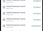 Cara Menyewakan X-Prite di Apk X World dan Hasil Build Yang Didapat