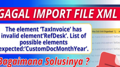 2 Solusi Error Saat Import XML Pajak Keluaran di Coretax: "The element 'TaxInvoice' has invalid element"