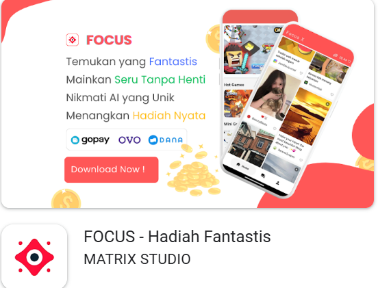Review Aplikasi FOCUS Apk Penghasil Uang Baru Rilis Di Play Store