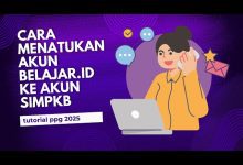 Cara Menautkan Akun Belajar.id ke Akun SIMPKB, Panduan Lengkap untuk PPG Guru 2025