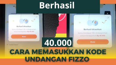 Kode Undangan Fizzo Novel Terbaru 2025 & Tips Dapat Rp 40.000