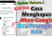 Cara Menghapus Akun Google dari Perangkat Lain