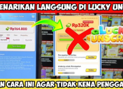 Terbongkar! Cara Menarik 160rb Uang Kertas Hijau Di Apk Lucky Unscrew Tanpa Penggandaan