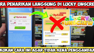 Terbongkar! Cara Menarik 160rb Uang Kertas Hijau Di Apk Lucky Unscrew