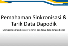 Ini Perbedaan Sinkronisasi & Tarik Data Dapodik + Cara Aman Melakukannya