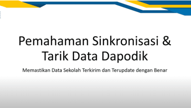 Ini Perbedaan Sinkronisasi & Tarik Data Dapodik + Cara Aman Melakukannya