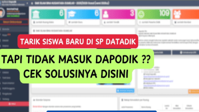 3 Solusi Alternatif Tarik Siswa Baru Tidak Masuk Ke Dapodik