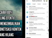 Fitur MK Facebook Pro Hilang? Ini Penyebab dan Cara Memunculkan Lagi