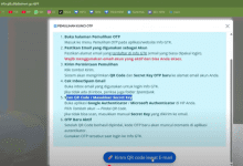 7 Cara Pemulihan Kunci OTP Untuk Login Info GTK 100% Berhasil