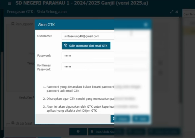 4 Cara Ganti Email di Info GTK Terbaru 2025 Karena Sudah Tidak Aktif