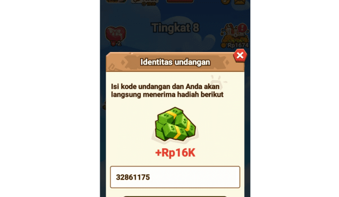 Kode Undangan Crazy Rock Terbaru “32861175” Langsung Klaim Rp16.000