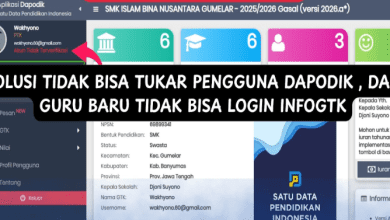Cara Mengatasi Tidak Bisa Tukar Pengguna Dapodik, Solusi Lengkap Disini!