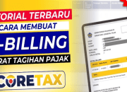 7 Cara Membuat E-Billing STP Surat Tagihan Pajak Di Coretax