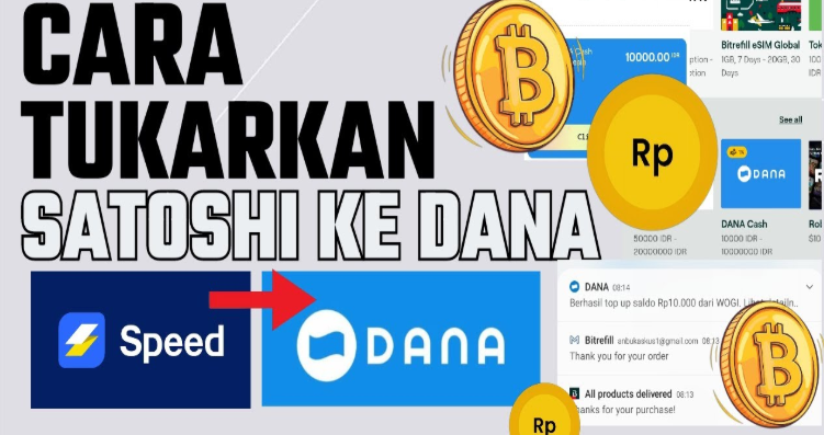 8 Cara Tukarkan Satoshi Bitcoin Ke Saldo Dana, Terbukti Cair!