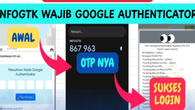Cara Aktivasi 2FA Google Authenticator Login InfoGTK Pakai Hp