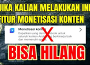 9 Penyebab Fitur Monetisasi Konten di FB Pro Jadi Hilang dan Solusinya