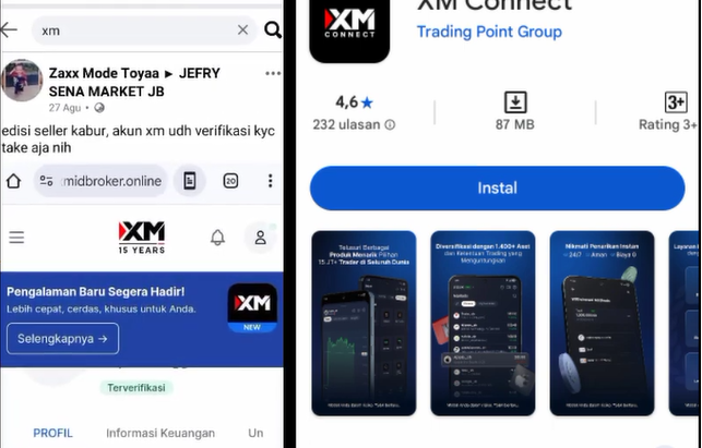Aplikasi Broker XM Connect Apakah Penipuan? Jangan Investasi Sebelum Tahu ini!