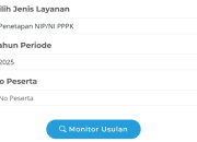Cara Melihat Status Pengajuan NIP PPPK Paruh Waktu 2025, DITOLAK, REVISI/DISETUJUI?