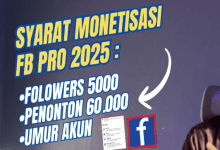 3 Syarat Monetisasi Facebook Pro 2025, Creator FB Pro Wajib Tahu!