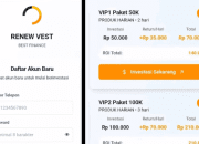 RENEW VEST Investasi Apakah Aman dan Sudah Legal OJK? Review Terbaru!