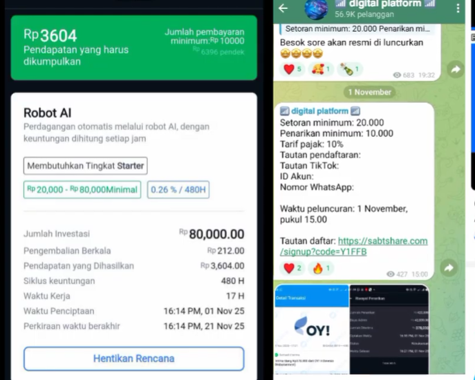 Apakah Aplikasi ROBOT AI Aman atau Penipuan Investasi Bodong?