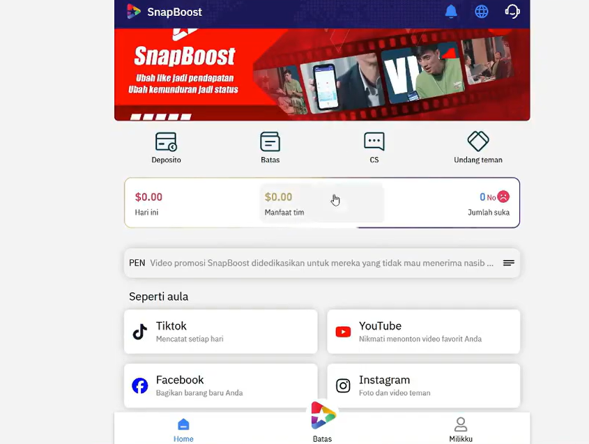 Cara Main SnapBoost Agar Menghasilkan Uang Untuk Bisnis Pemula