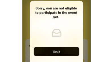 Solusi You Are Not Eligible to Participate in the Event Yet di CapCut