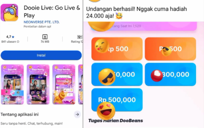 Dooie Live Apk Apakah Terbukti Membayar? Review Penarikan Terbaru!