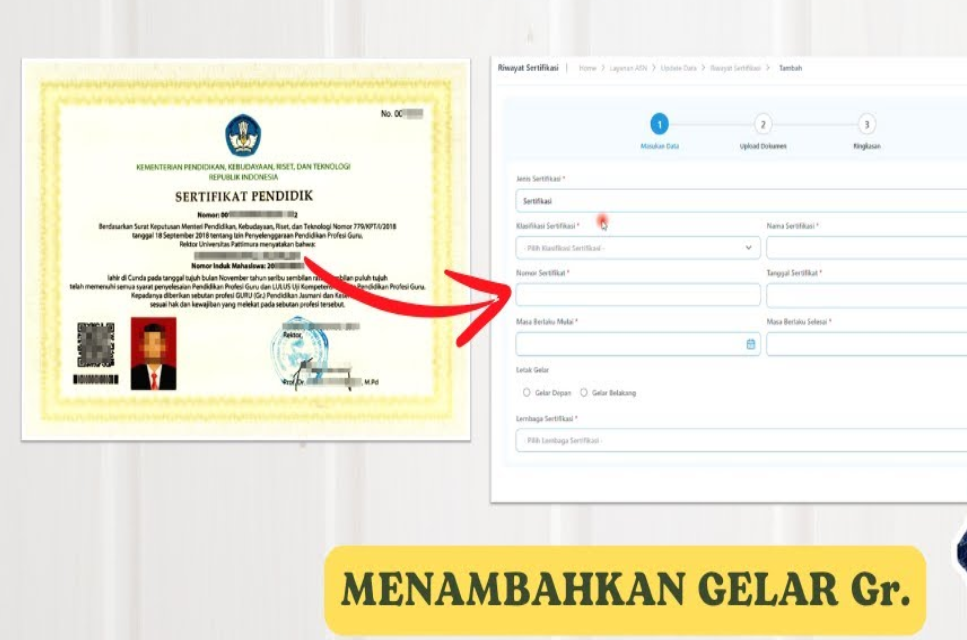 Cara Upload Ijazah PPG Sertifikat Pendidik di My ASN dengan Benar