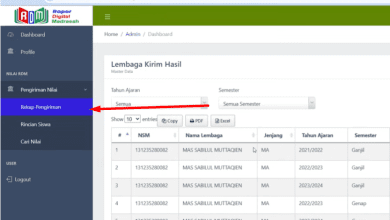 Cara Mengecek Hasil Pengiriman Nilai RDM ke Server Pusat