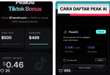 Event Aplikasi TikTok x PeakAI Terbaru, Ini Cara Kerjain Misi Agar Menghasilkan Uang