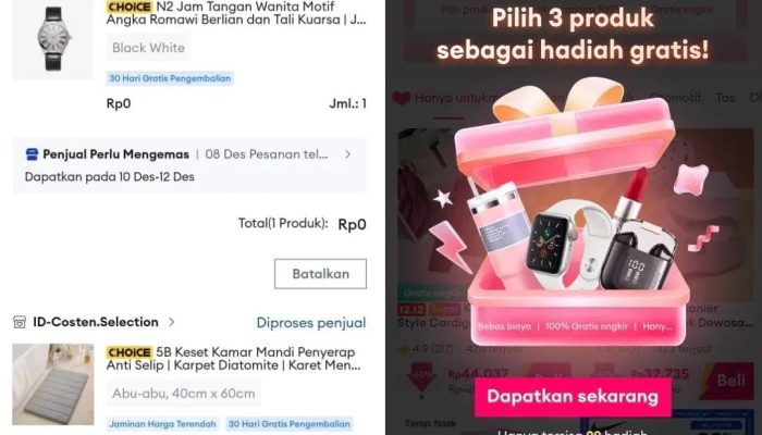 Cara Belanja Rp 0 di Event Lazada Terbaru 2026 Gratis 3 Produk!
