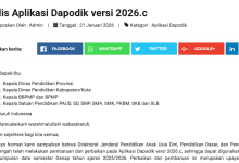 2 Cara Install Dapodik 2026c Yang Benar Anti Gagal, OPS Wajib Tahu ini!