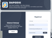 Cara Registrasi Dapodik 2026 B Offline Anti Stuck, Trik Terbaru Dijamin Berhasil