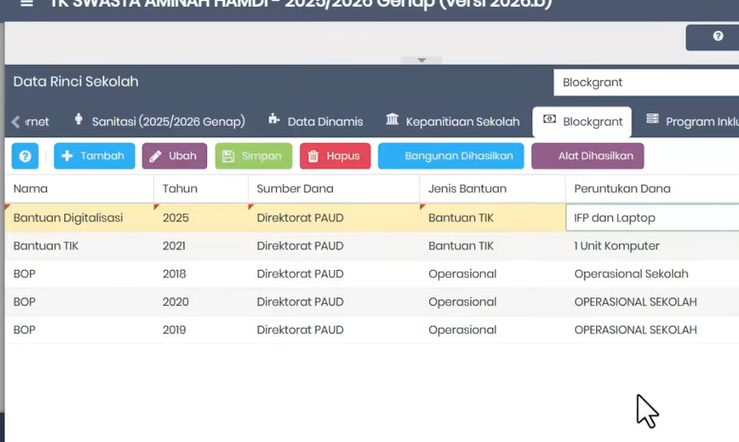 Cara Input Bantuan Digitalisasi IFP dan Laptop di Dapodik 2026.B Terbaru!