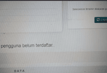 Solusi Akun Belum Terdaftar dan Sinkronisasi Muncul Tarik Data di Dapodik Terbaru