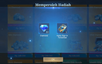Cara Mendapatkan Weekly Diamond Pass Mobile Legends Gratis dengan Google Play Point