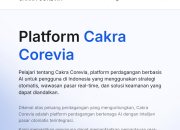 Cakra Corevia Apakah Penipuan? Review Platform Trading AI yang Ramai Dibicarakan Tahun 2026