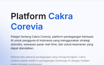Cakra Corevia Apakah Penipuan? Review Platform Trading AI yang Ramai Dibicarakan Tahun 2026