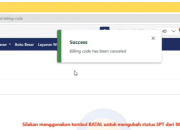 Cara Membatalkan Kode Billing di CoreTax agar SPT Bisa Diedit Kembali