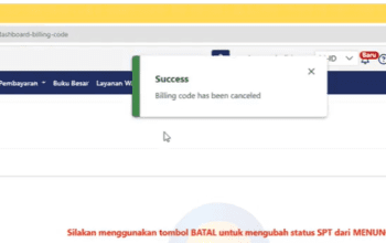 Cara Membatalkan Kode Billing di CoreTax agar SPT Bisa Diedit Kembali